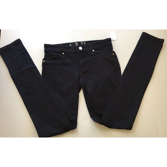 SL8 Denim Dark Blue Skinny Sequin Pants - Picture 6 of 12